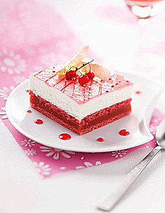 Cakes, and also pastries, muffins, puddings, and tarts