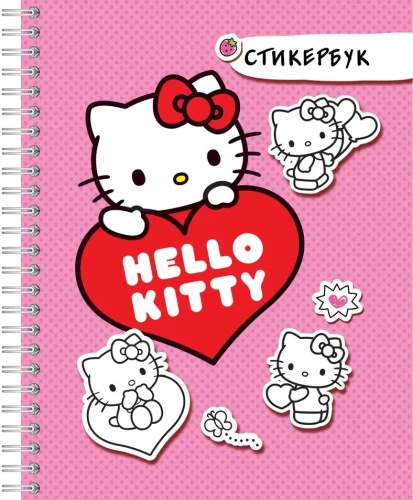 Hello Kitty kleebiste raamat