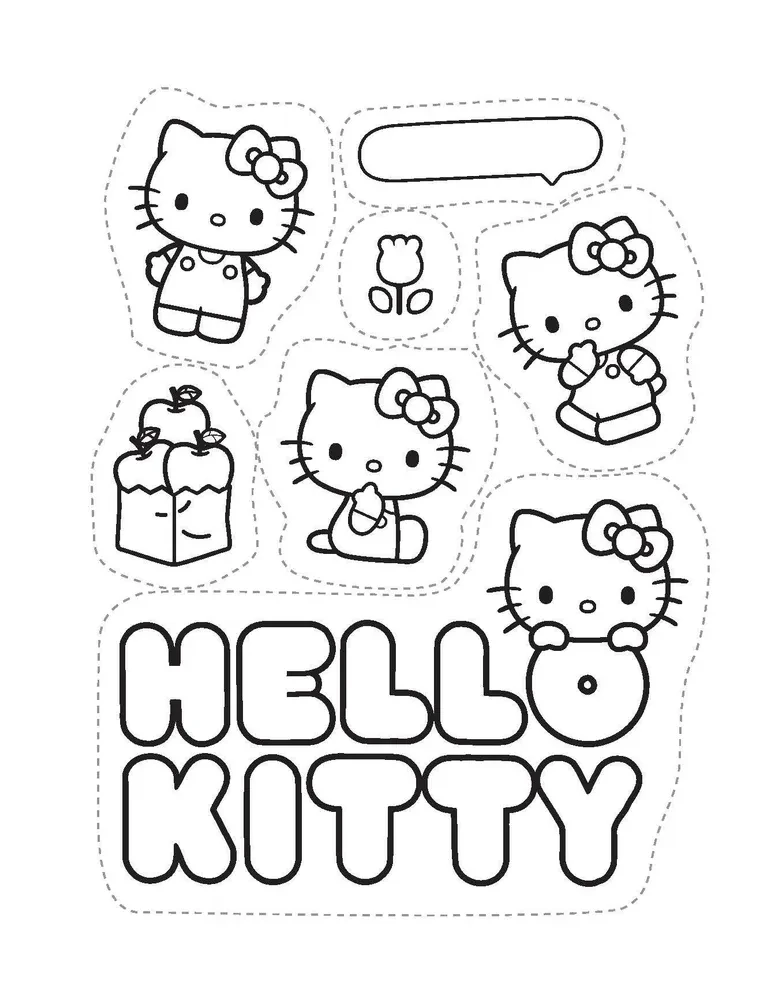 Hello Kitty Sticker Book
