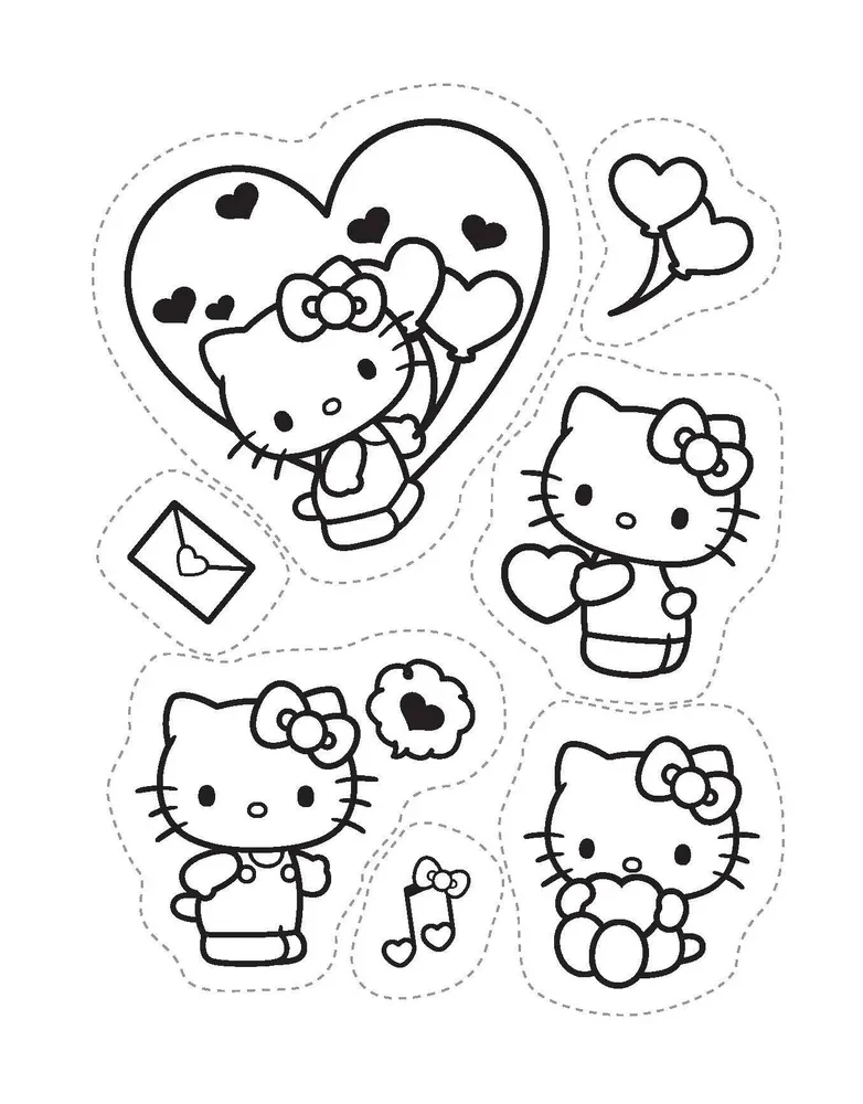 Hello Kitty Sticker Book