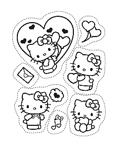 Hello Kitty Sticker Book
