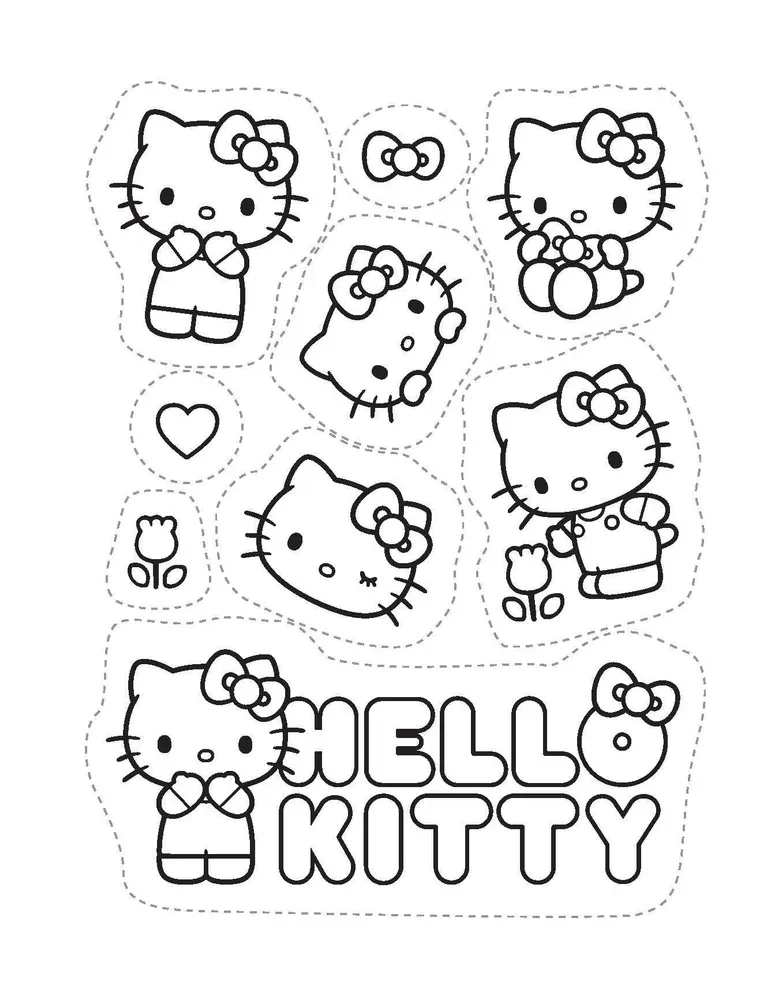 Hello Kitty Sticker Book