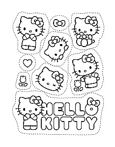 Hello Kitty Sticker Book