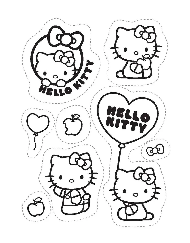 Hello Kitty Sticker Book