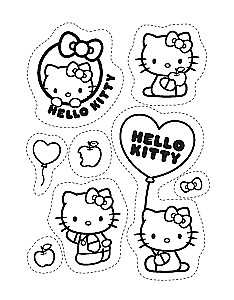 Hello Kitty Sticker Book