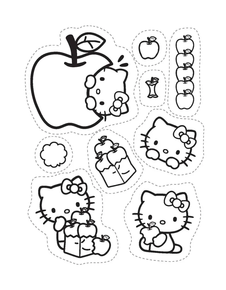 Hello Kitty Sticker Book