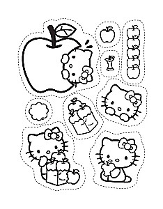 Hello Kitty Sticker Book
