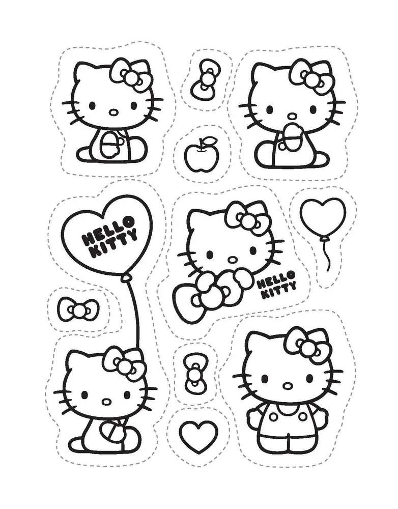Hello Kitty Sticker Book