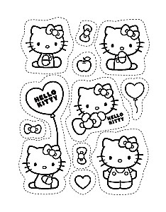 Hello Kitty Sticker Book