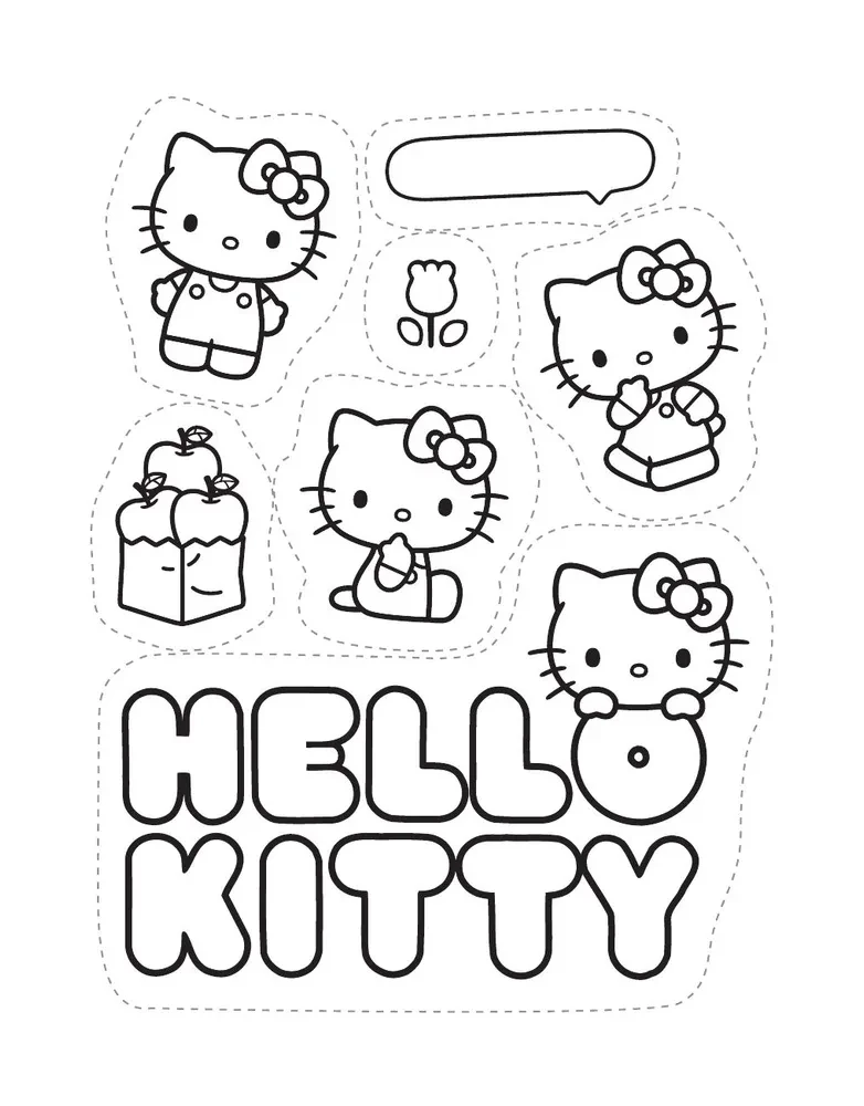 Hello Kitty Sticker Book