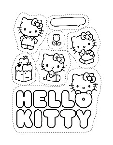Hello Kitty Sticker Book