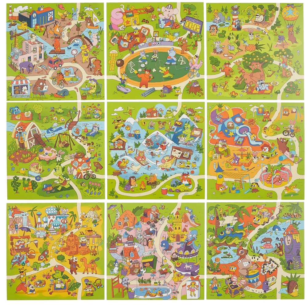 Board Game - Where is the Elephant?