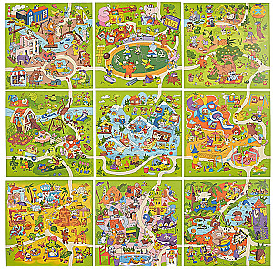 Board Game - Where is the Elephant?