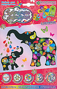 Painting Set - Elephants