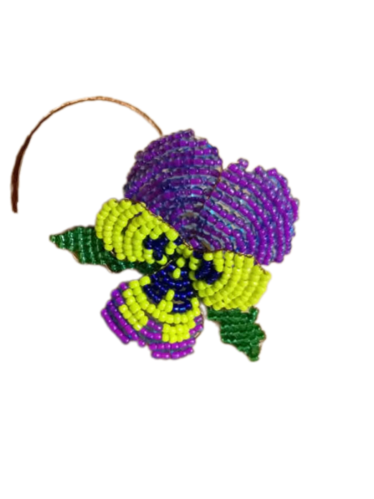 Beaded Flower DIY - Johnny's Violet