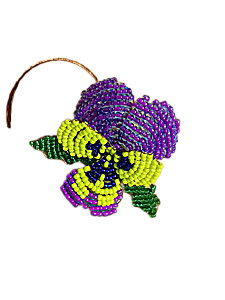 Beaded Flower DIY - Johnny's Violet