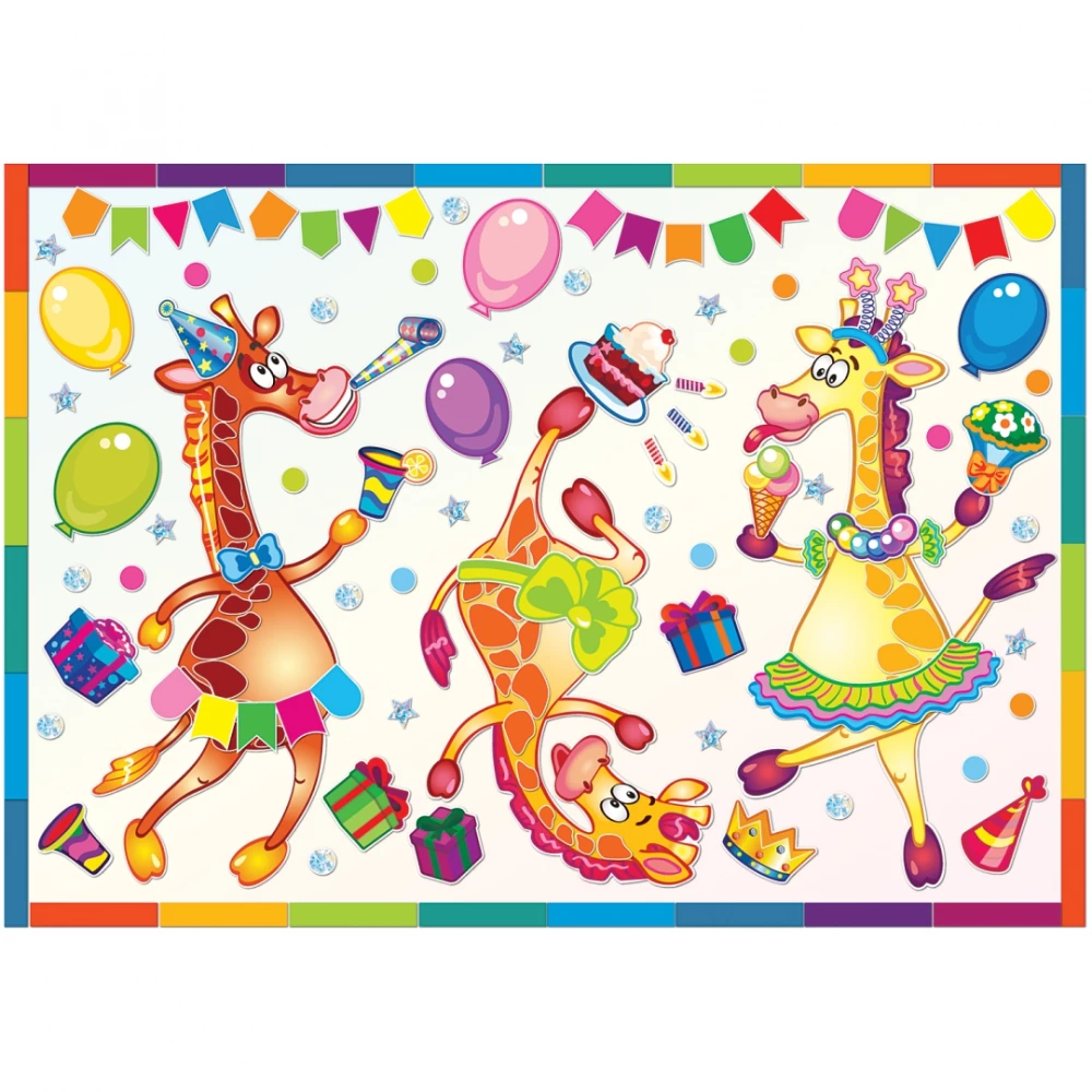 Painting Set - Giraffe Party (Decorating)