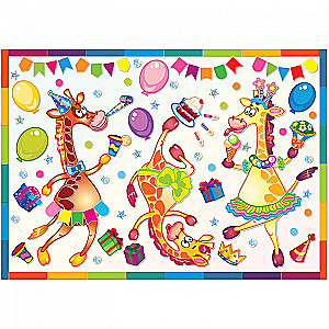 Painting Set - Giraffe Party (Decorating)