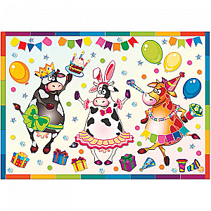 Set for painting - Moo-moo-party (decorating)
