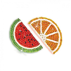 Craft Set - Watermelon and Orange Slices