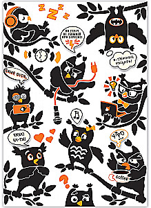 Creative Set. Picture - Comic. Pandas