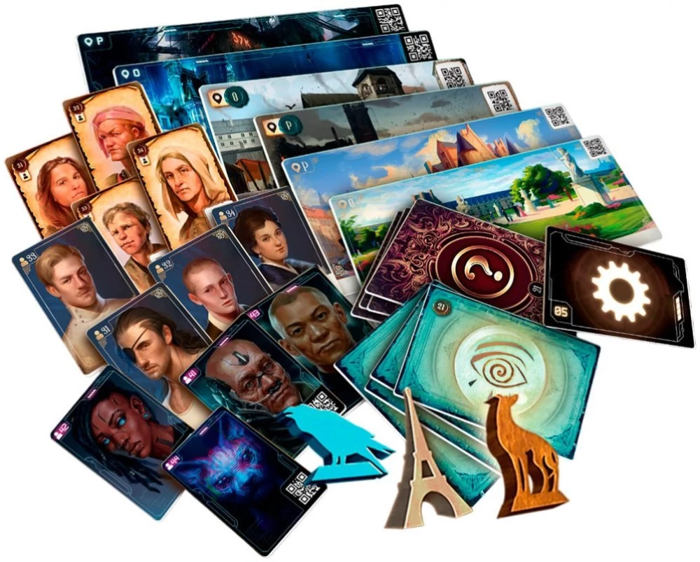 Board game - Place of Crime. Through the Ages (Expansion)