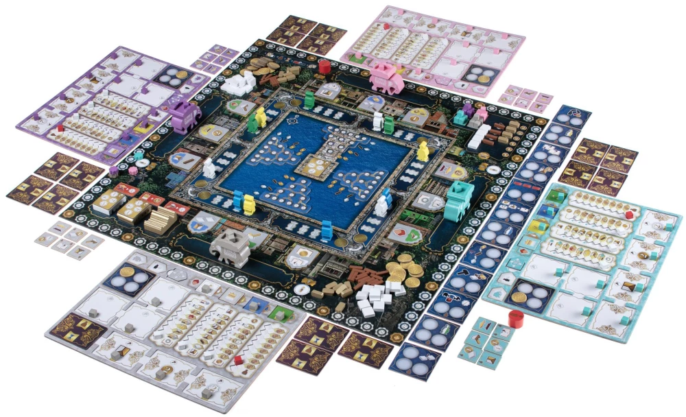 Board Game - Amritsar. The Golden Temple
