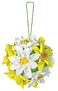 Set - Ball made of daffodils