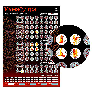 Scratch poster - Sex Guide. Kamasutra, 18+