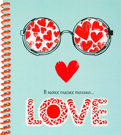 Notebook - Love in the Eyes