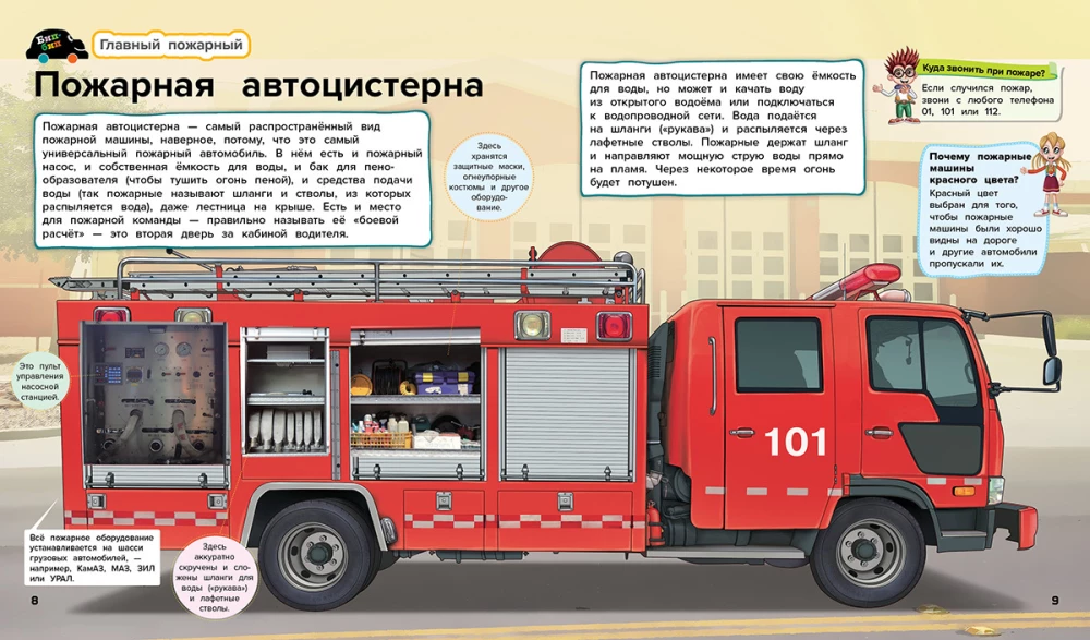 Пожарные машины