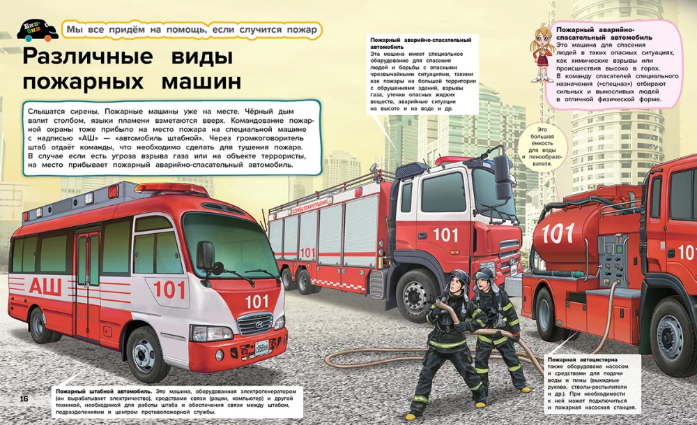 Пожарные машины