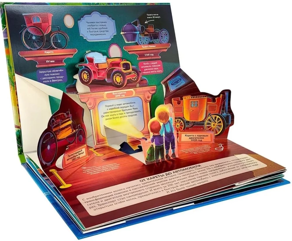 POP UP encyclopedia. Transport pop-up book