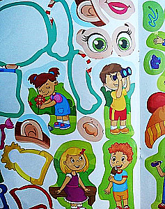 My Body 1+. A Developmental Book with Stickers