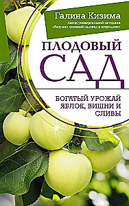 Fruit Garden. Abundant Harvest of Apples, Cherries and Plums