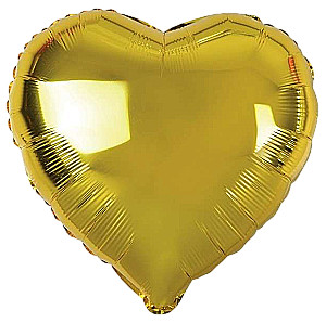 Фольгированный шар 18 - Golden Heart