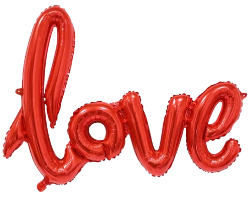 Foil balloon Love 26