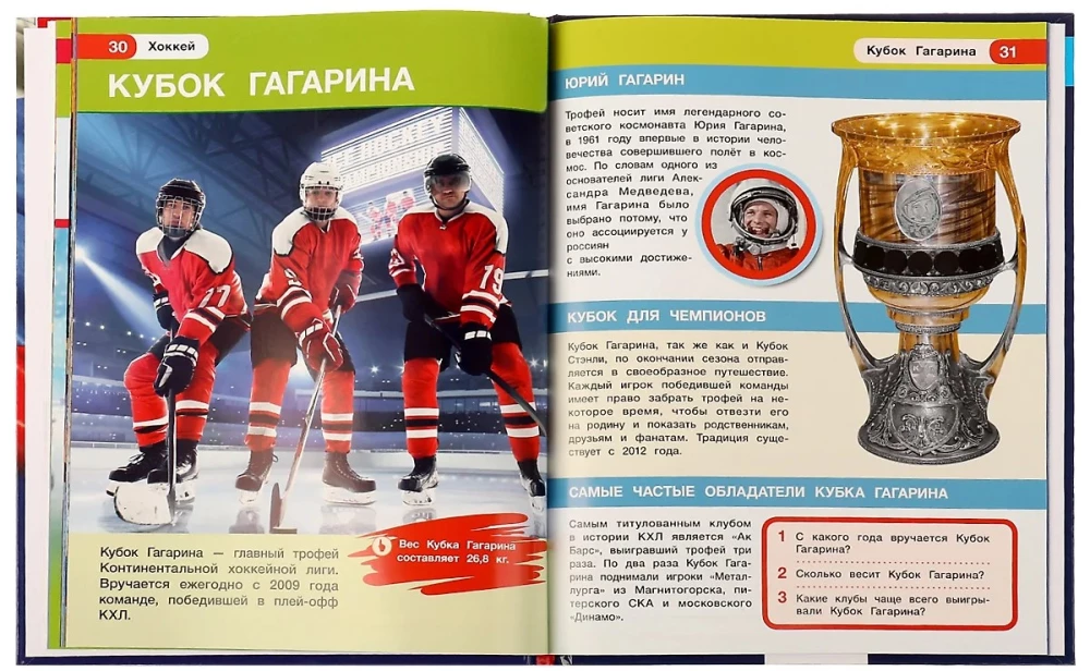 Hockey. Encyclopedia with Developing Tasks