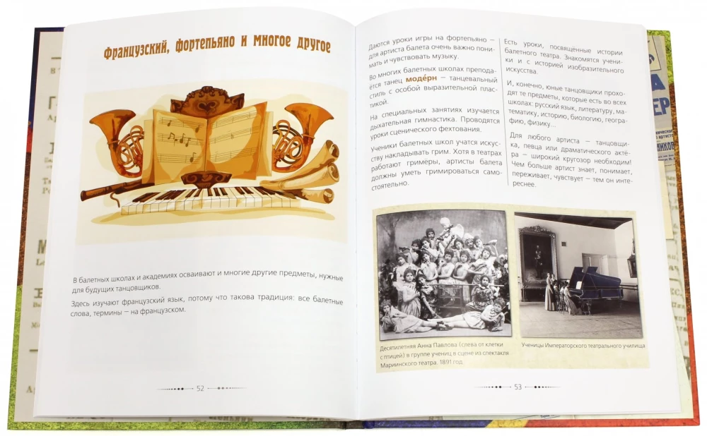 Ballet. Mini-encyclopedia for Children