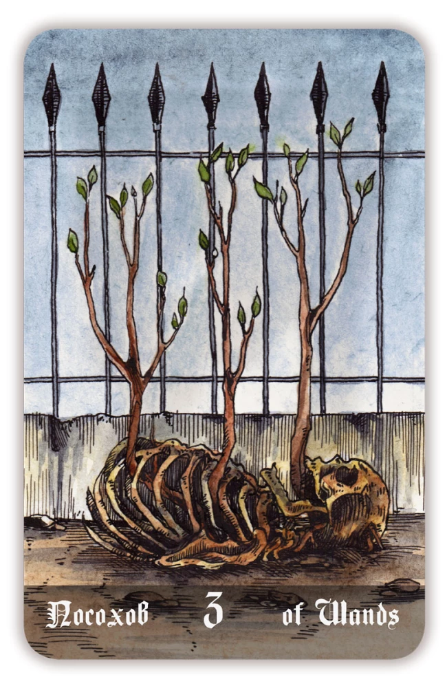 Divination Cards - Necropolis Tarot. Necropolis Tarot with Guide (78 cards)