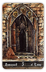 Divination Cards - Necropolis Tarot. Necropolis Tarot with Guide (78 cards)