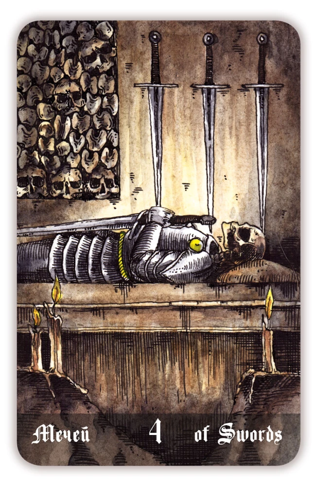 Divination Cards - Necropolis Tarot. Necropolis Tarot with Guide (78 cards)