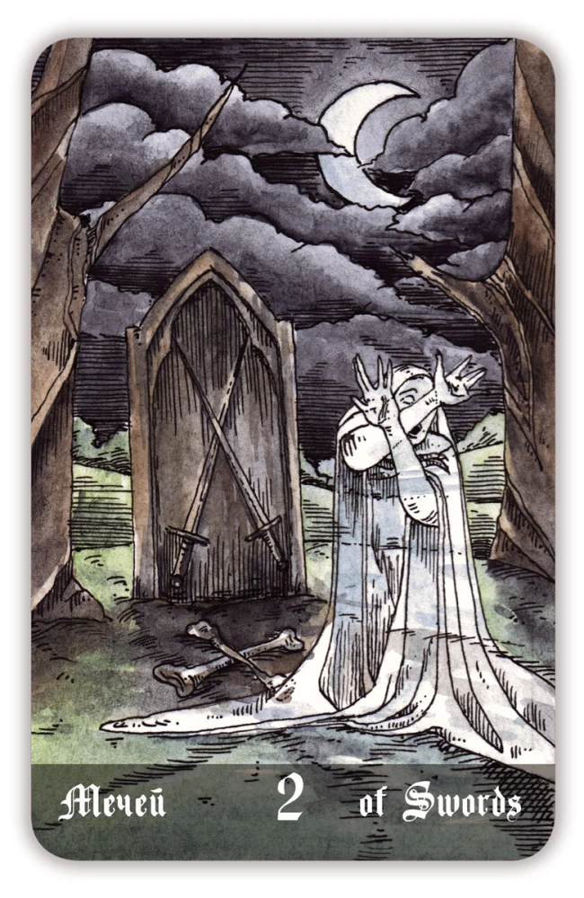 Divination Cards - Necropolis Tarot. Necropolis Tarot with Guide (78 cards)