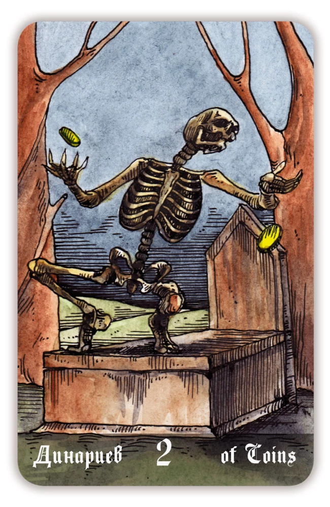 Divination Cards - Necropolis Tarot. Necropolis Tarot with Guide (78 cards)