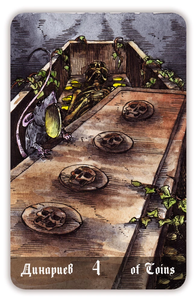 Divination Cards - Necropolis Tarot. Necropolis Tarot with Guide (78 cards)