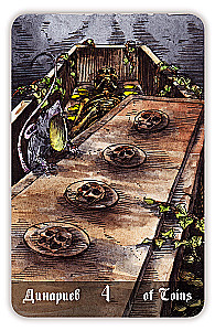 Divination Cards - Necropolis Tarot. Necropolis Tarot with Guide (78 cards)