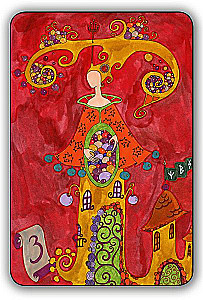 Terracotta Tarot with Instruction (78 Cards)