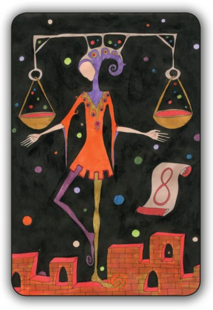 Terracotta Tarot with Instruction (78 Cards)