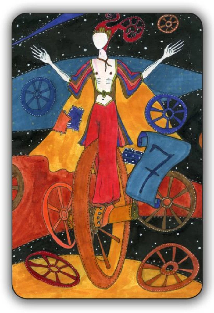Terracotta Tarot with Instruction (78 Cards)