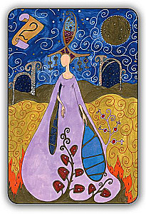 Terracotta Tarot with Instruction (78 Cards)